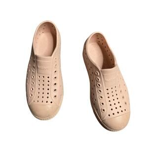 Native Jefferson Blush Pink Girl's Shoes Size: 13